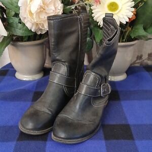 Fergalicious Black Combat Boots 10M